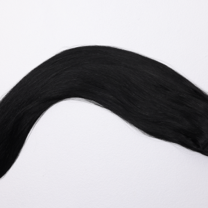 KM HAIR 5pc Clip-In Extensions - Cleopatra (Jet Black)